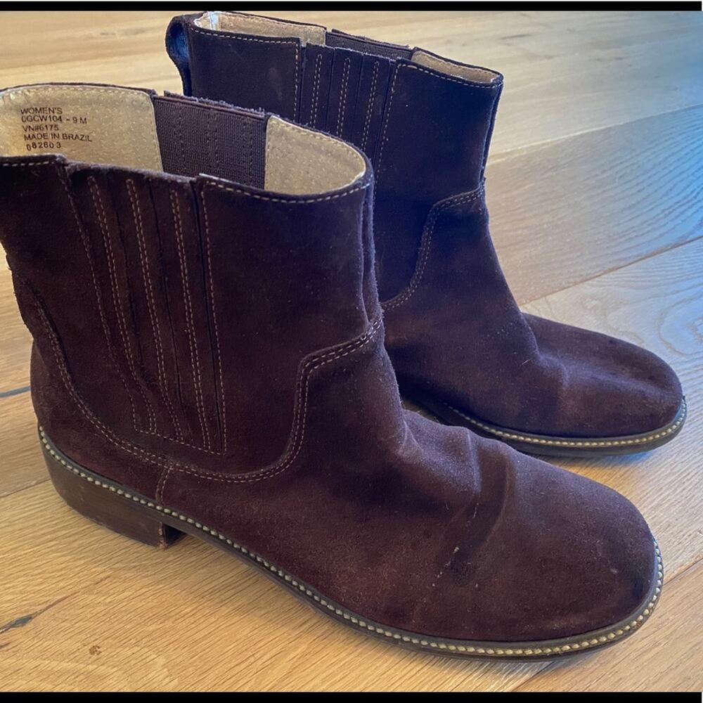 Women's Vintage LL Bean Suede Boots 9